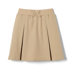 Girl's Khaki Kick Pleat Skort
