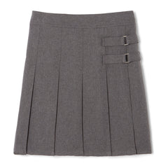 Girl's Grey 2 Tab Skort