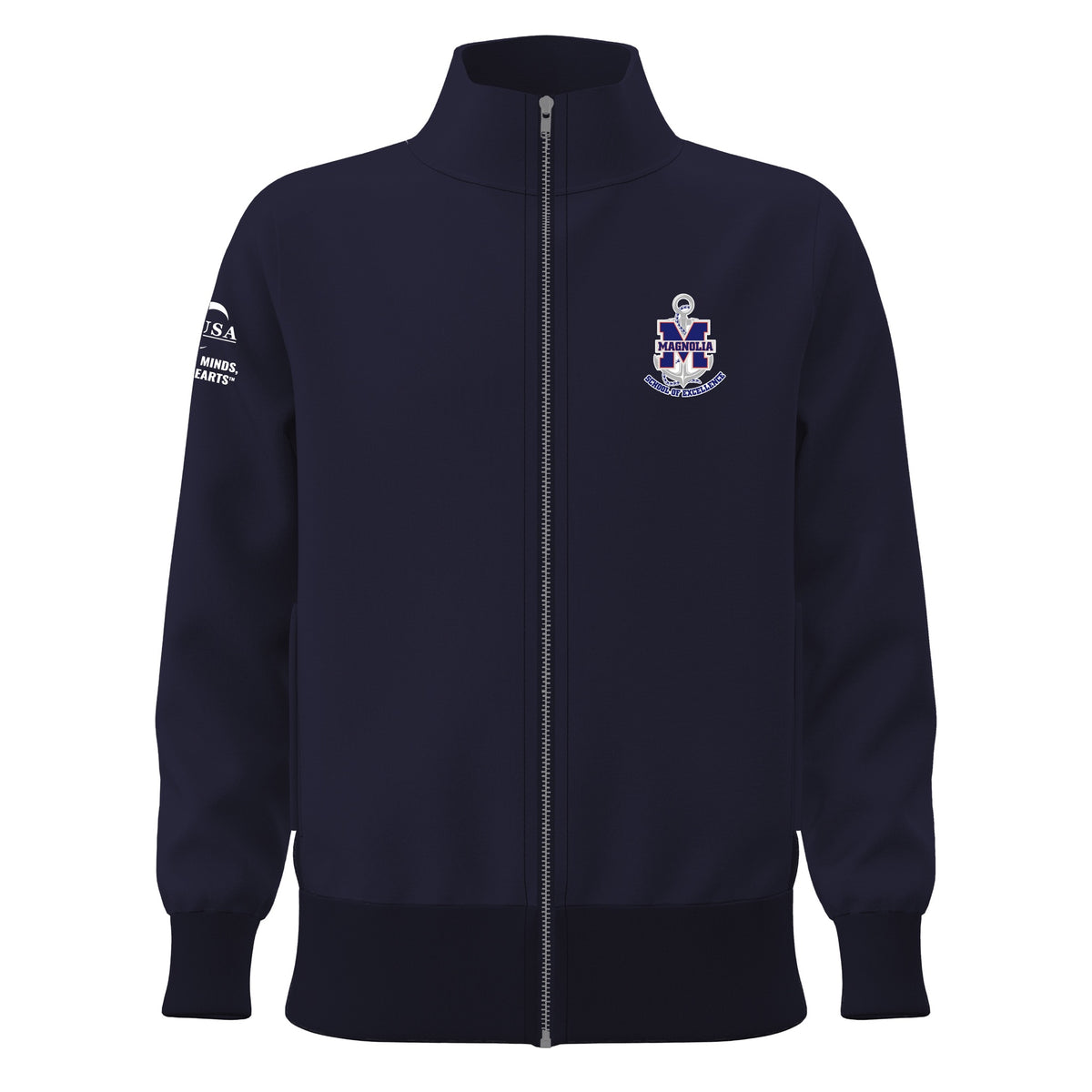 Escuela Charter Four Corners | Chaqueta Legacy - Sudadera con media cremallera
