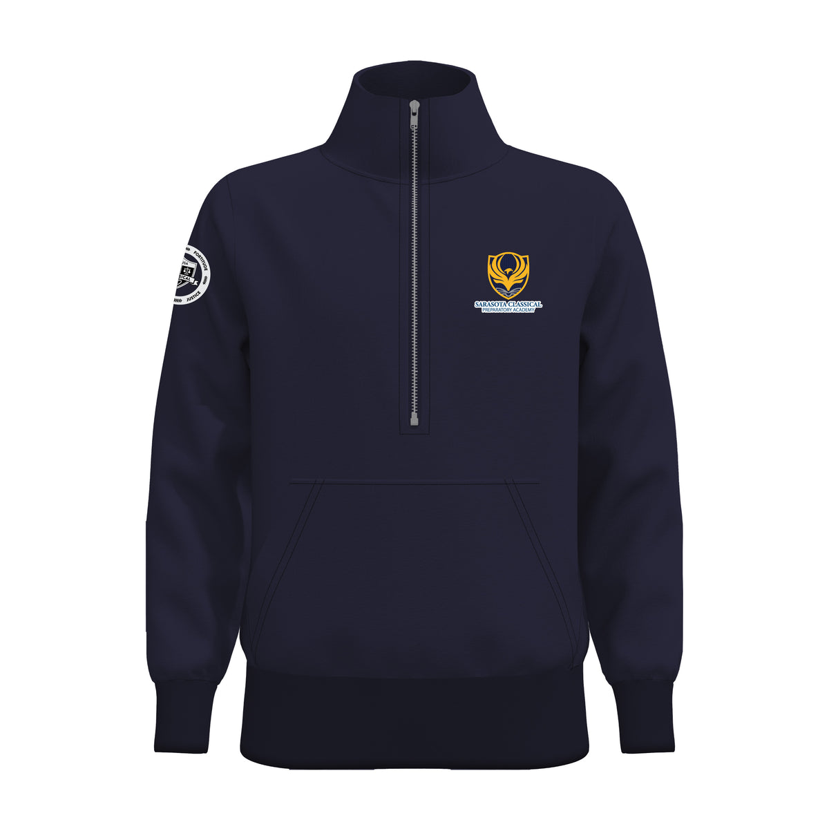 Sarasota Classical Preparatory Classical | NEW Legacy Jacket - Half Zip Sweatshirt