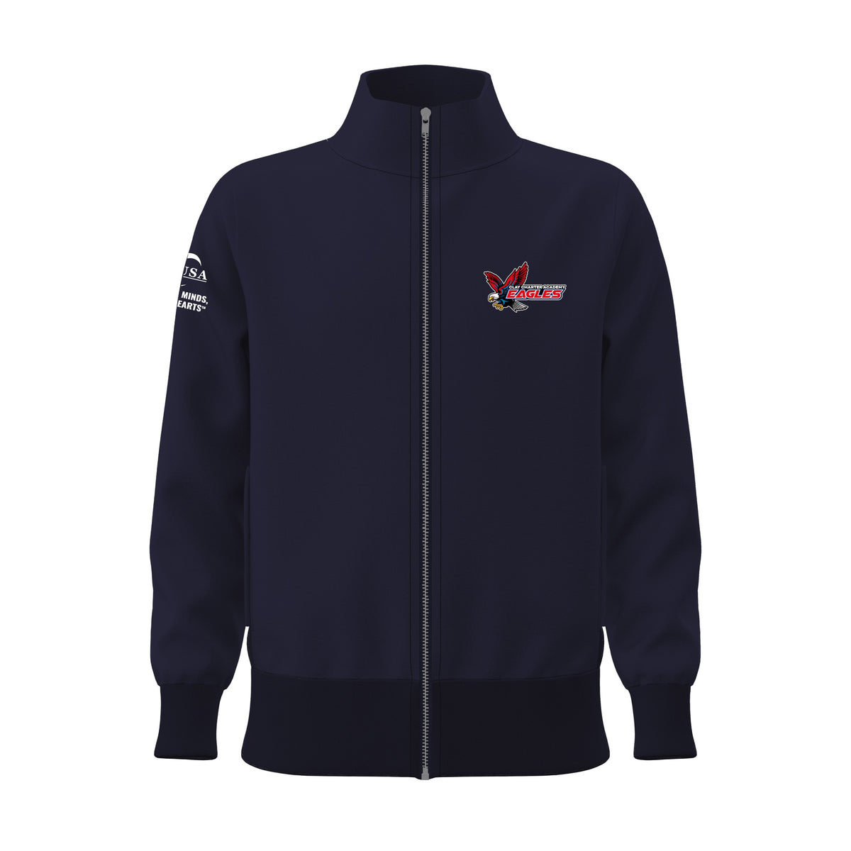 Clay Charter Academy | Chaqueta Legacy - Sudadera con cremallera completa