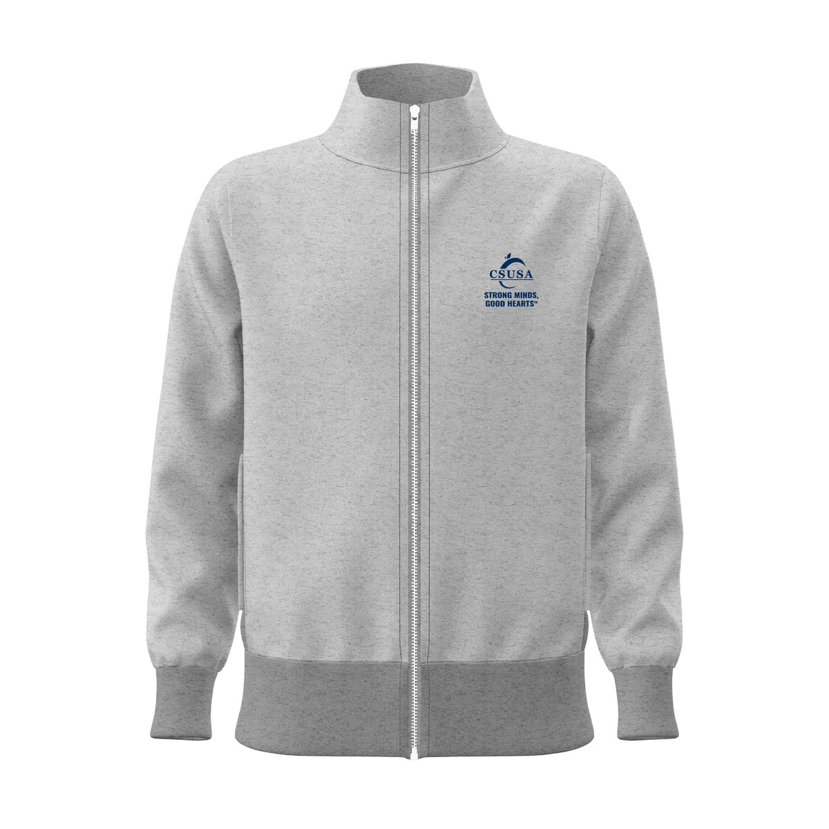CSUSA - Personal de Mentes Fuertes y Buenos Corazones | Chaqueta Legacy - Sudadera con cremallera completa