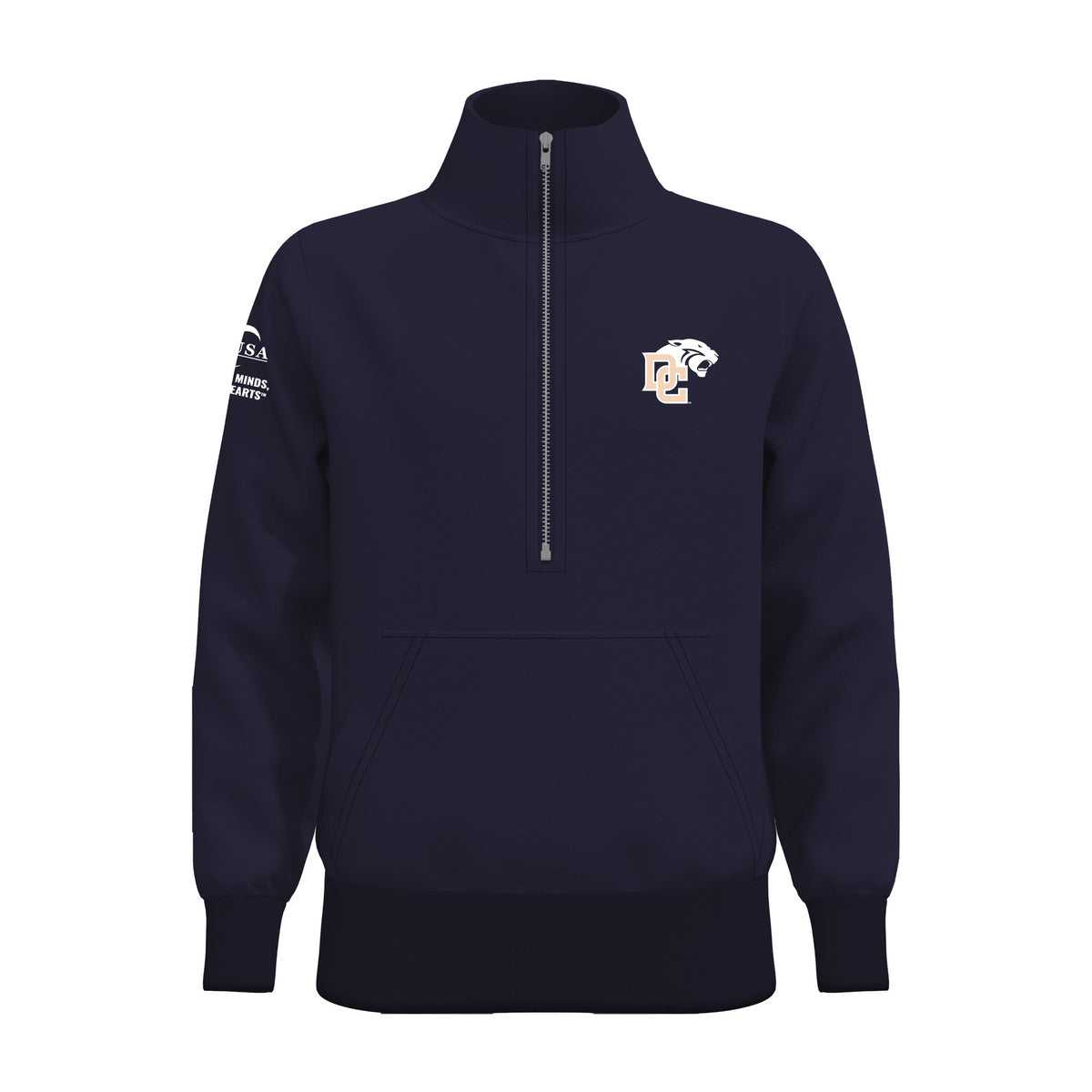 Escuela Charter Duval en Baymeadows | Chaqueta Legacy - Sudadera con media cremallera