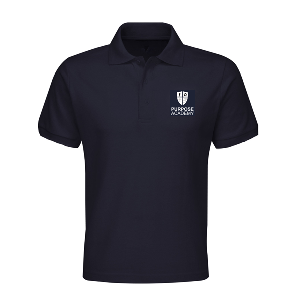 Purpose Academy Polo Liberty azul marino unisex