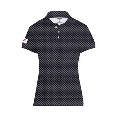 Polo Patriot Performance azul marino con detalles en blanco