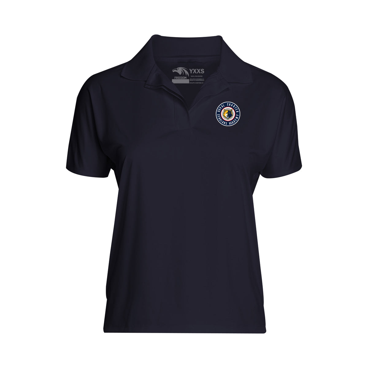 Duval Charter Scholars Academy (6-8) - Women's Freedom Activewear Polo (FINAL SALE / NO RETURNS)