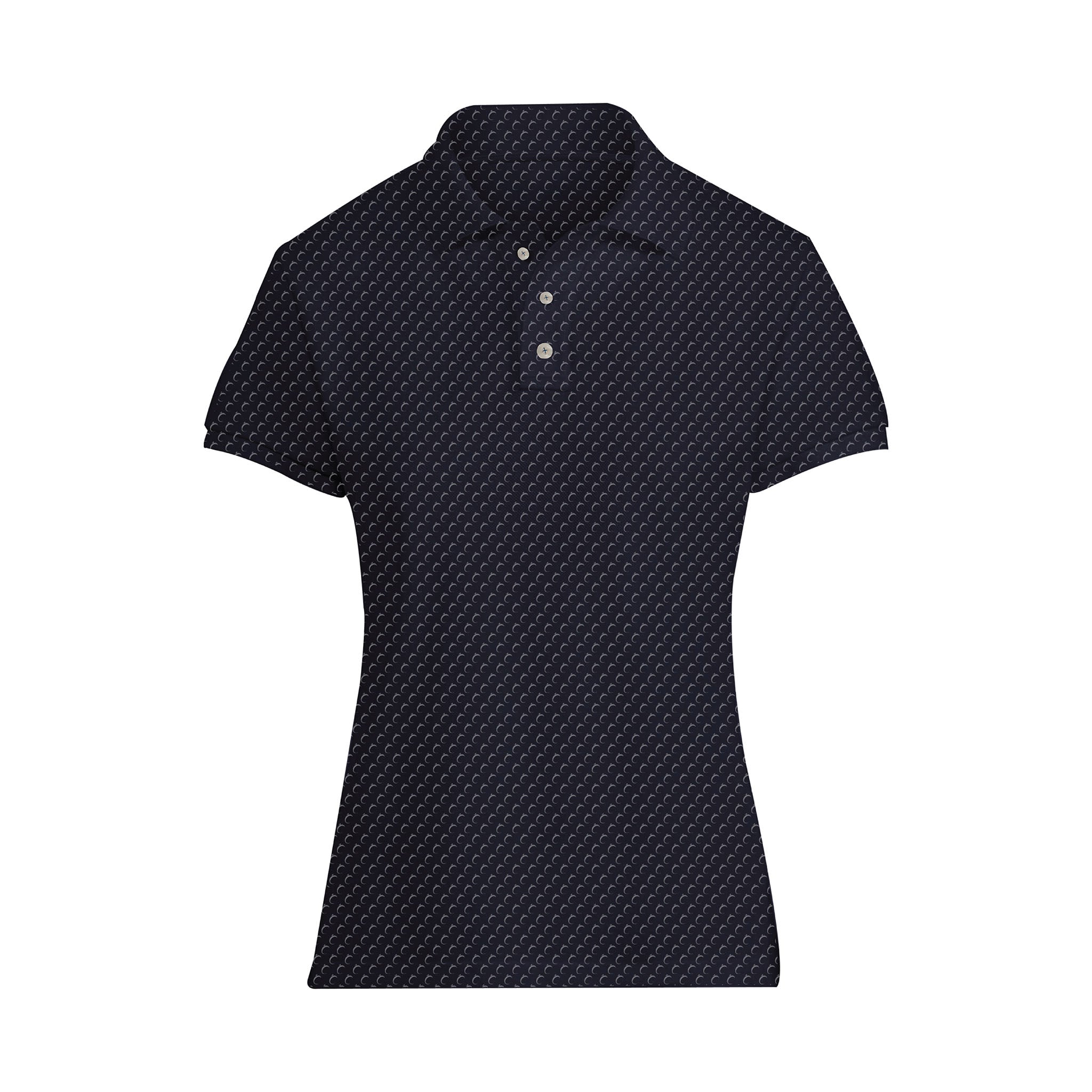 Polo Patriot Performance azul marino con detalles en blanco