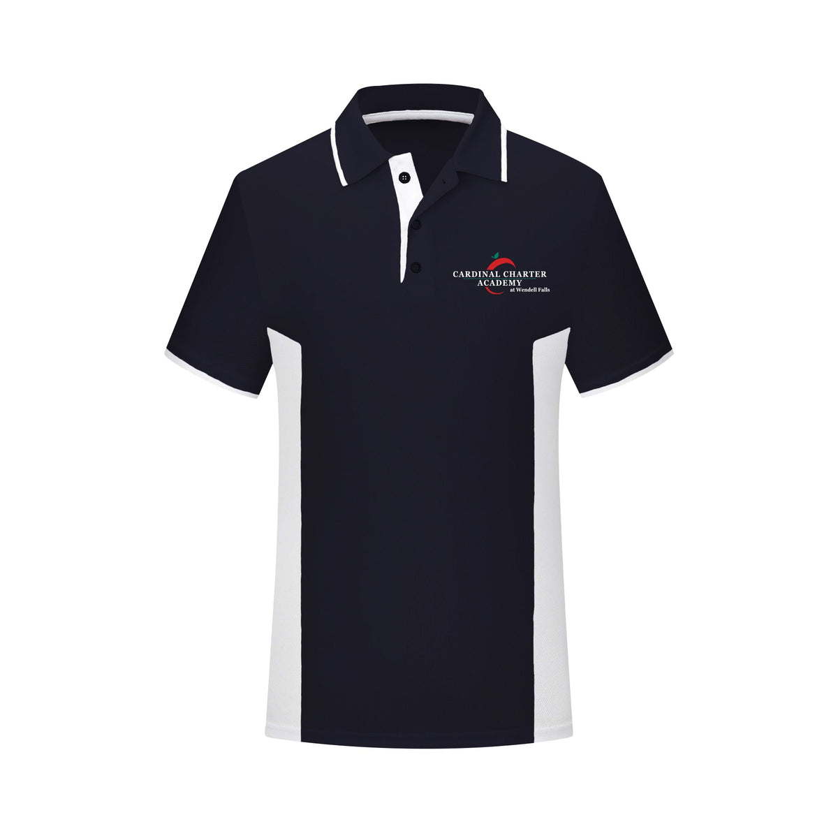 Cardinal Charter Academy en Wendell Falls (6-8) - Polo con bloques de color Freedom Activewear