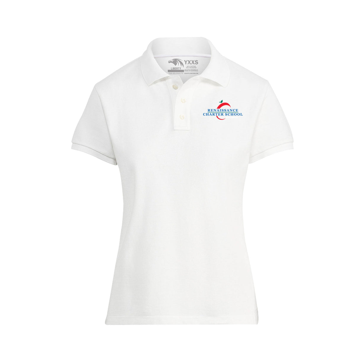 Renaissance Charter School at Cypress (6-8) - Women's Liberty Polo (FINAL SALE / NO RETURNS)