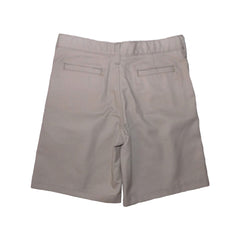 1776 Pantalones cortos caqui con parte delantera plana para niñas y mujeres