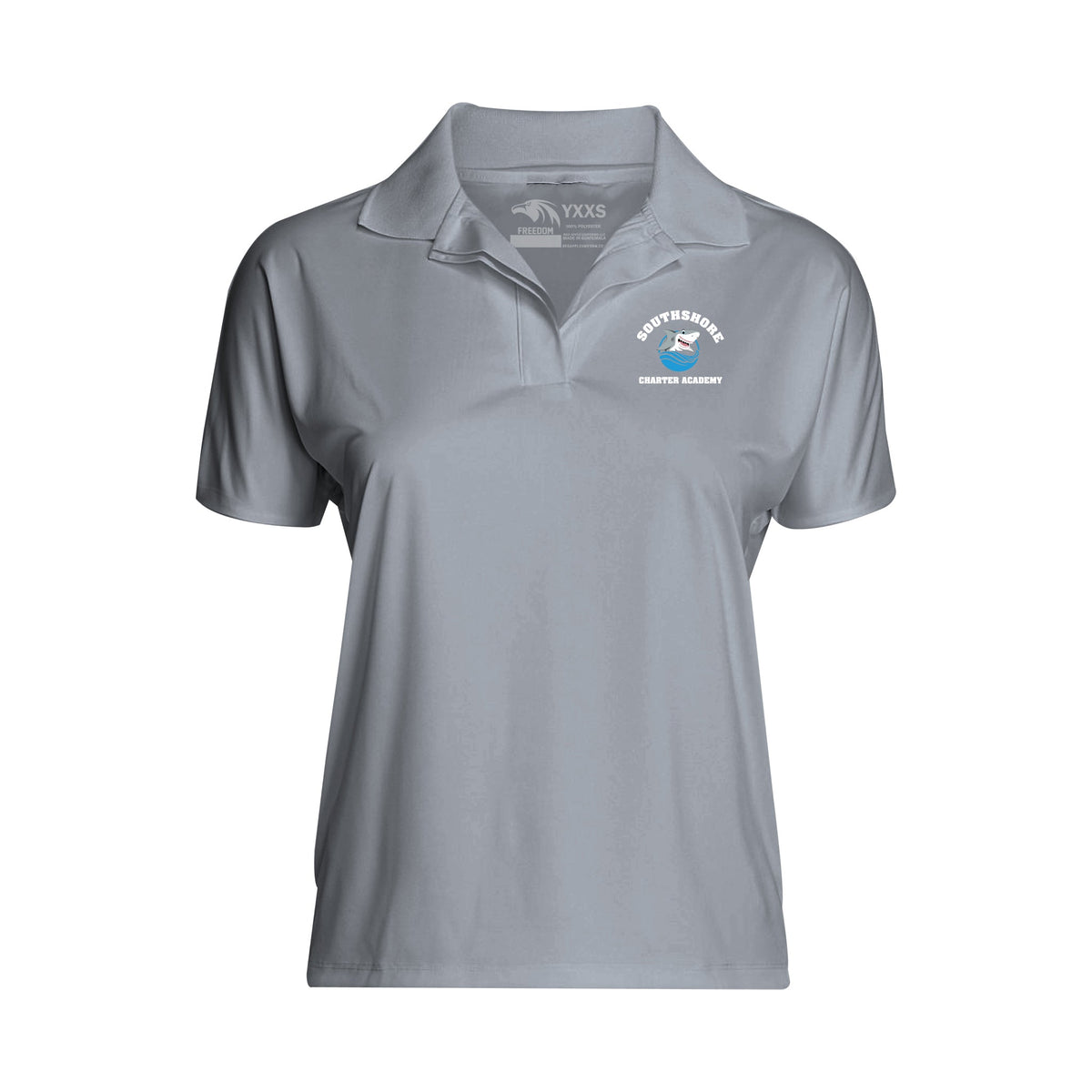 Southshore Charter Academy (6-8) - Women's Freedom Activewear Polo (FINAL SALE / NO RETURNS)