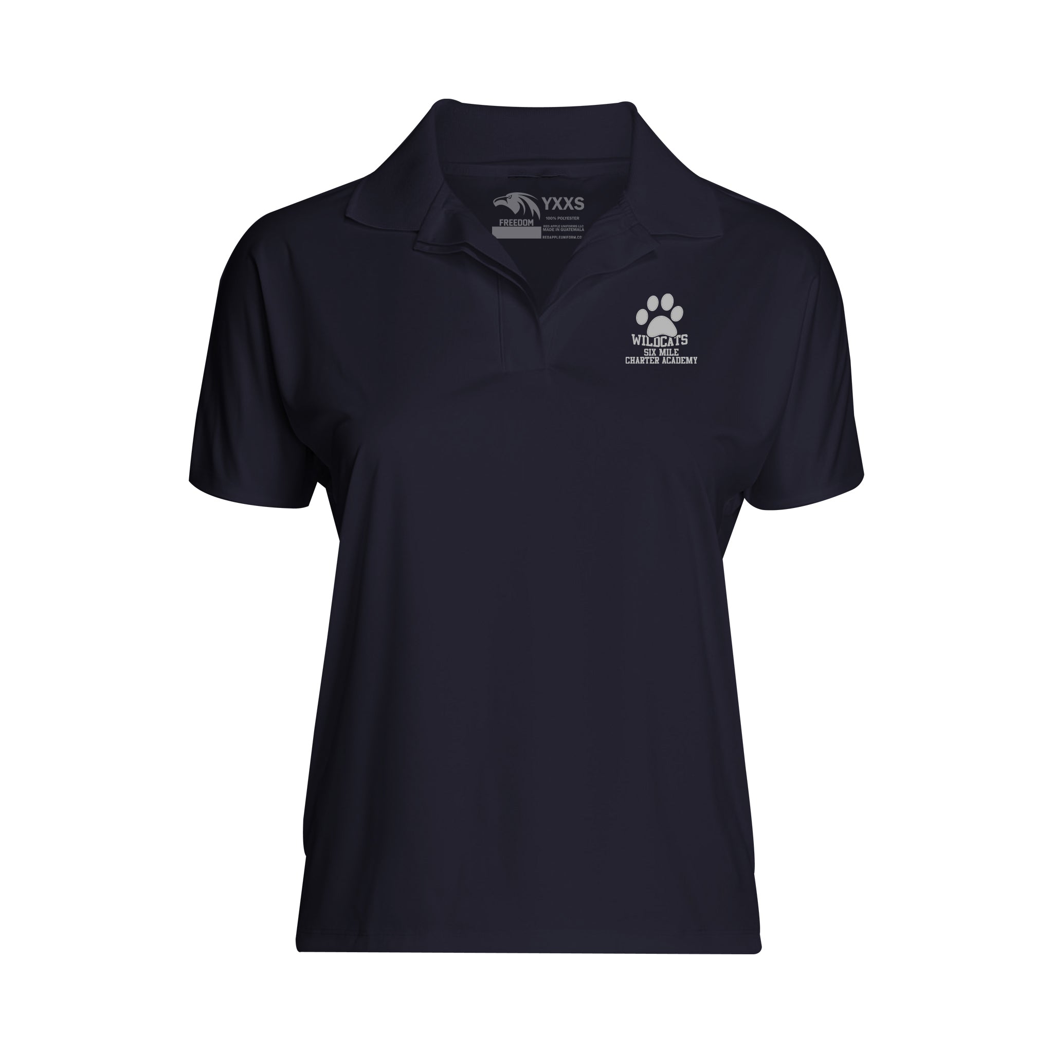 Six Mile Charter Academy (5-8) - Freedom Activewear Polo (FINAL SALE / NO RETURNS)